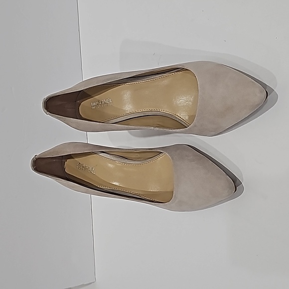 Michael Michael Kors Pump Nude, Size 10 Flex Suede Cement beige - Picture 10 of 14